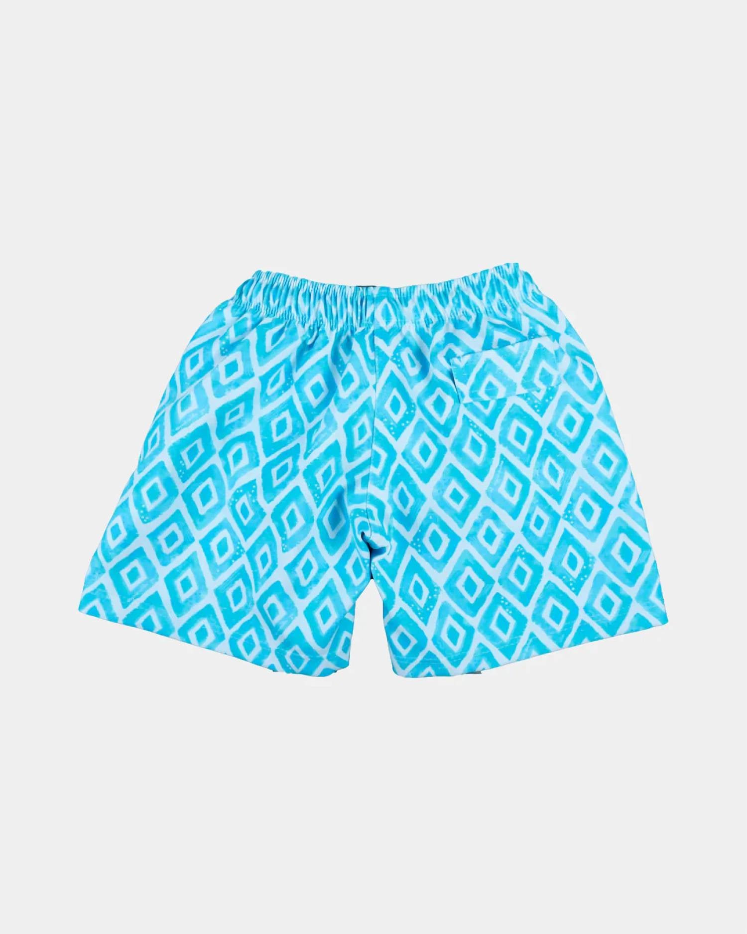 Al Agua Patos - Kid's Rombos Bathing Short