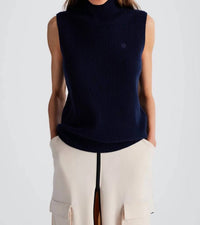 In/One - Nola Cashmere Sleeveless Turtleneck