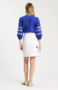 Tyler Boe - Robyn Embroidered Top
