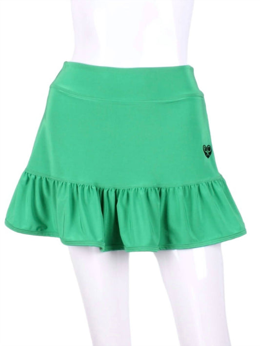 Love Love Tennis - Women's Lucky Ruffle Skirt