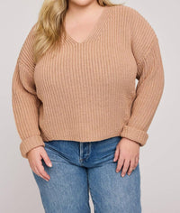 Gentle Fawn - Spencer V-neck Knit Sweater