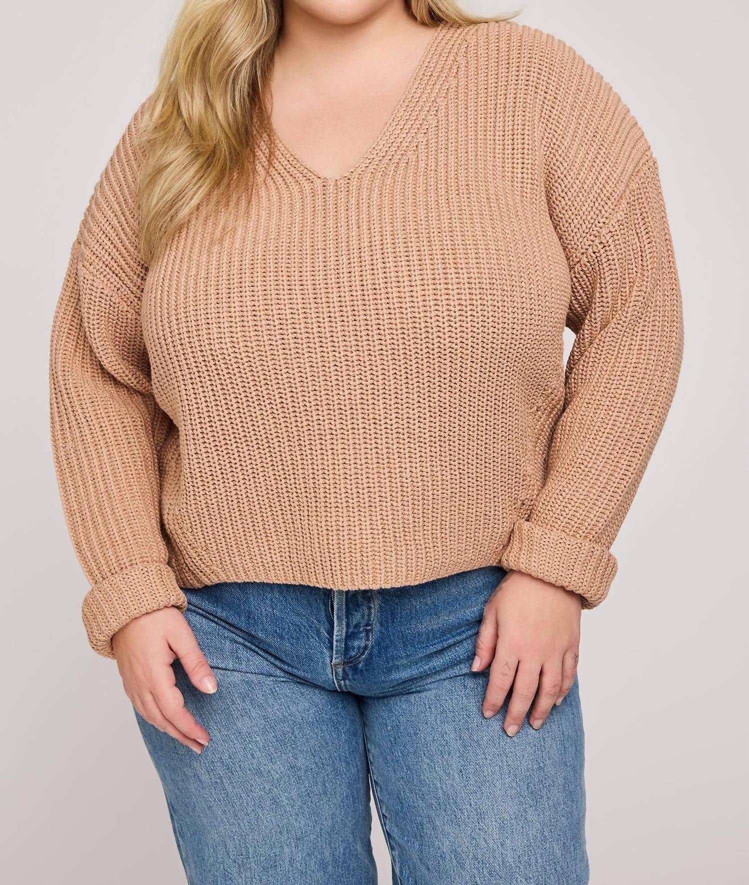 Gentle Fawn - Spencer V-neck Knit Sweater