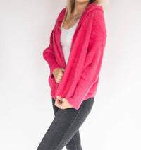 Madelyn - Fuzzy Cardigan