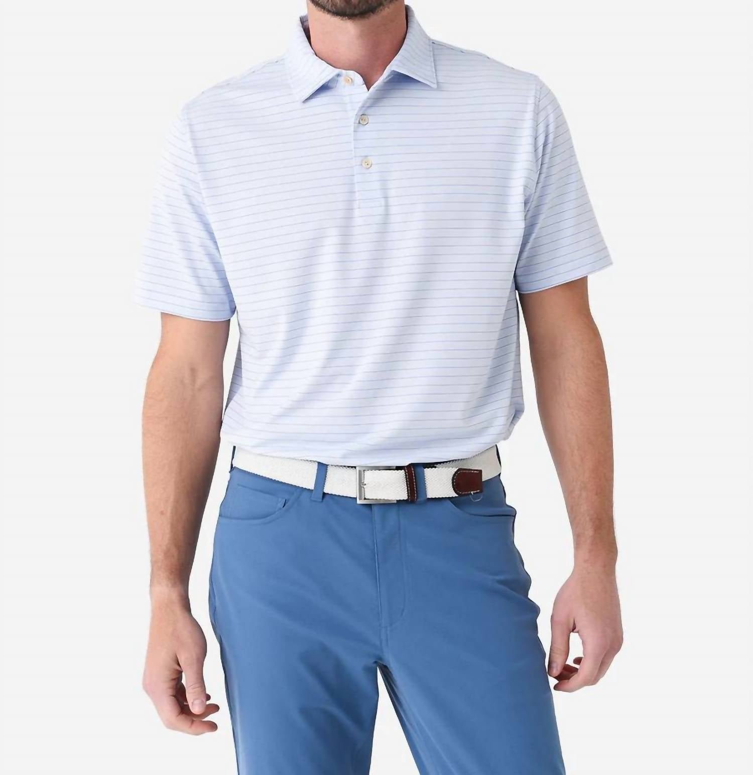 Peter Millar - Crown Sport Drum Performance Jersey Polo Shirt