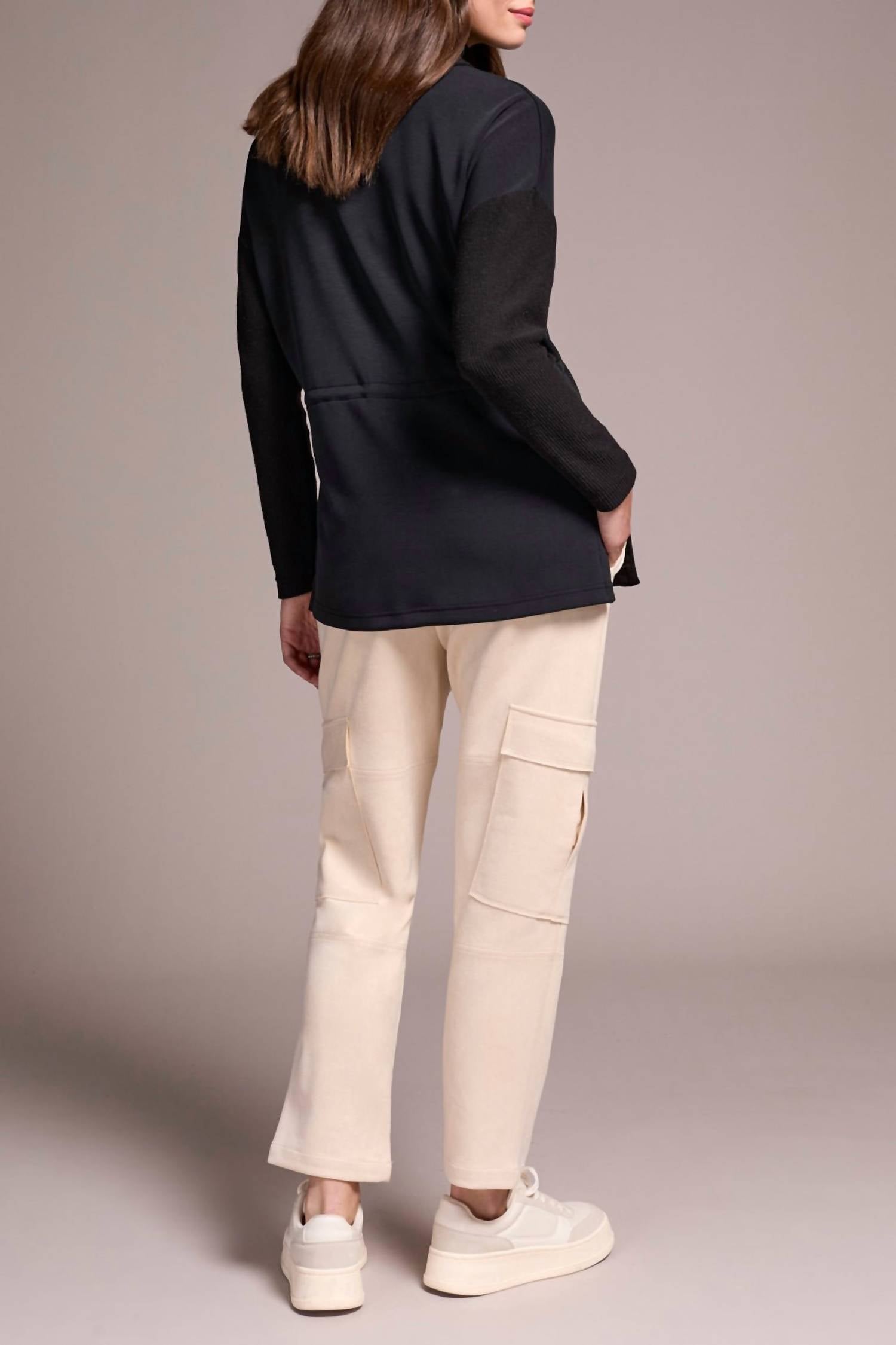 Tribal - Long Sleeve Turtle Neck Combo Top
