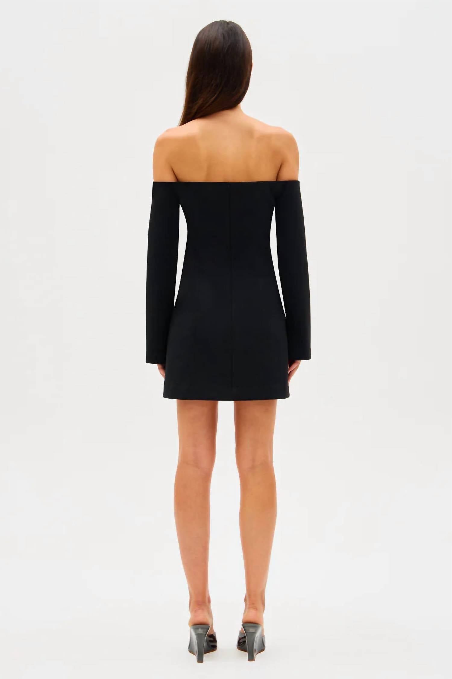Misha - Tiaan Crepe Mini Dress