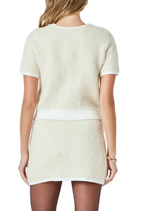 Endless Rose - Round Neck Cardigan Sweater