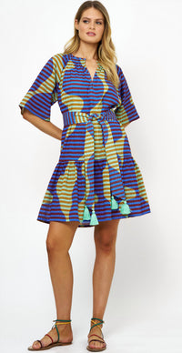 Oliphant - Raglan Belted Mini Dress