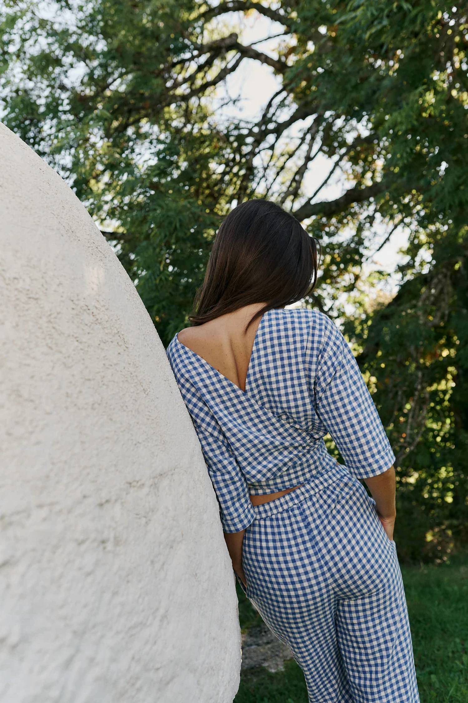 Indi & Cold - Women's Gingham Pant