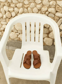 Atp Atelier - Women's Allai Stitch Vacchetta Sandals