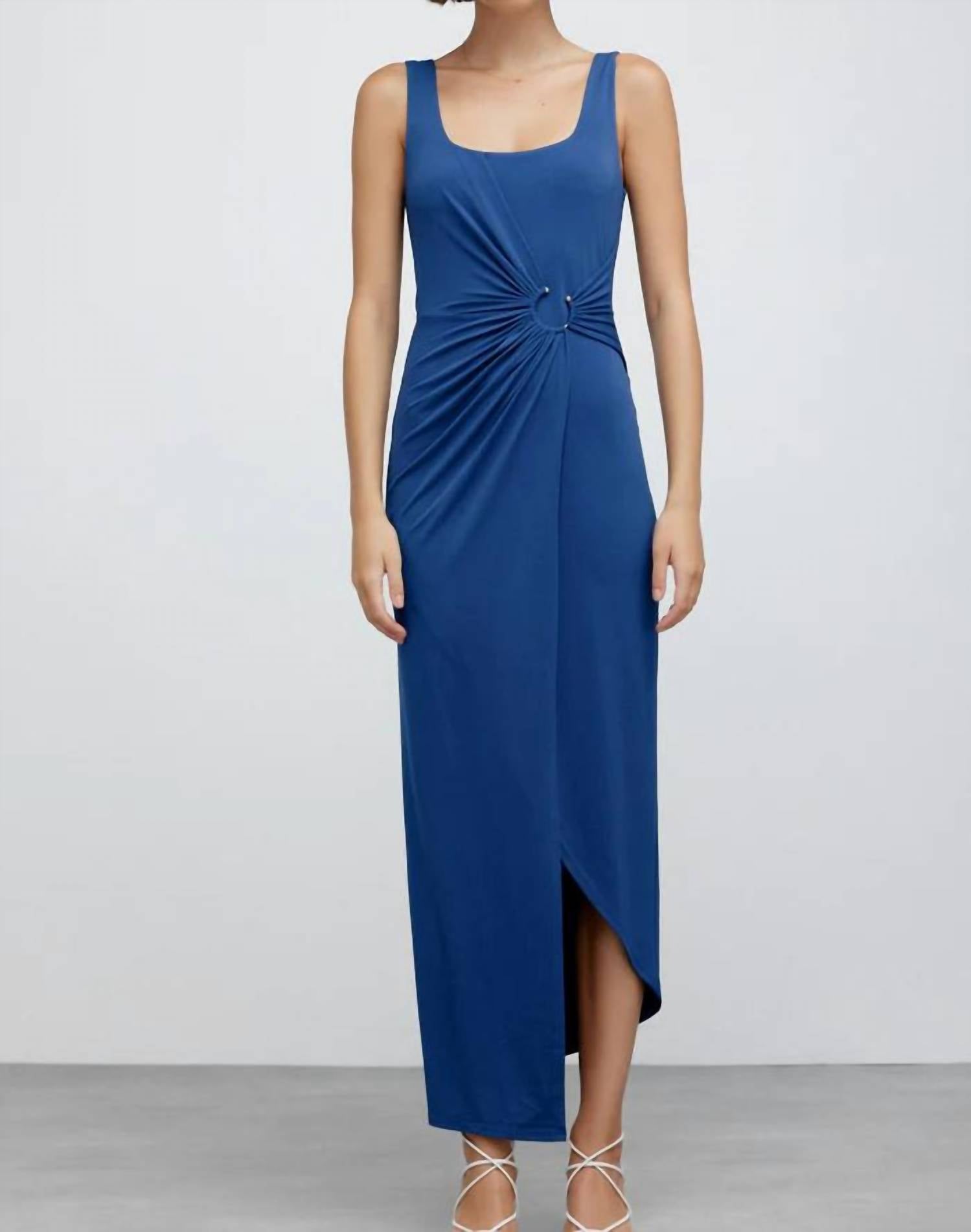 SIGNIFICANT OTHER Audrey Dress in indigo - women's dress