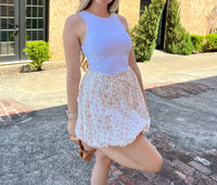 Peach Love - Peony Bloom Skirt