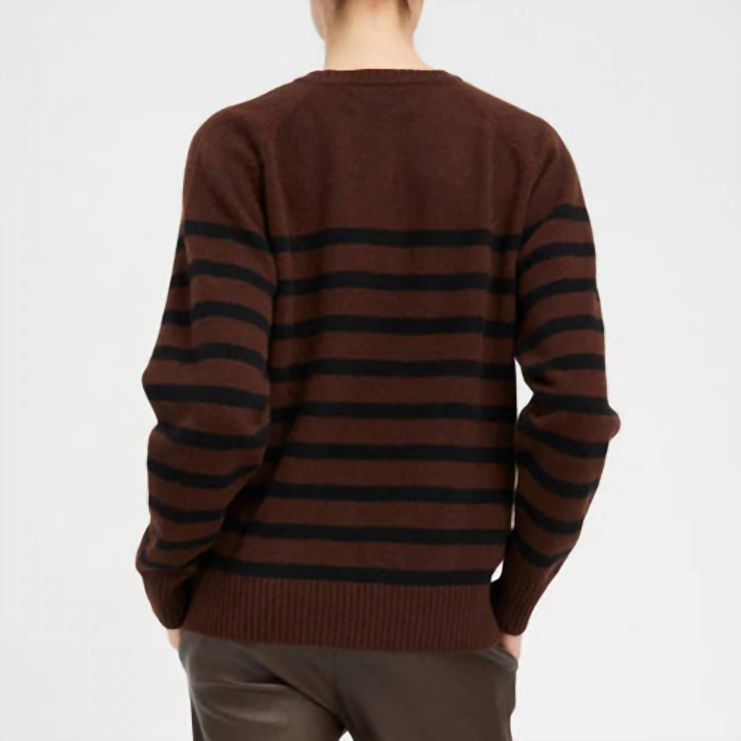 Sprwmn - Stripe Crewneck Sweater