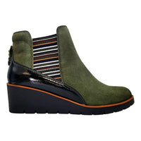 Revere - Women's Galway Wedge Leather Boots