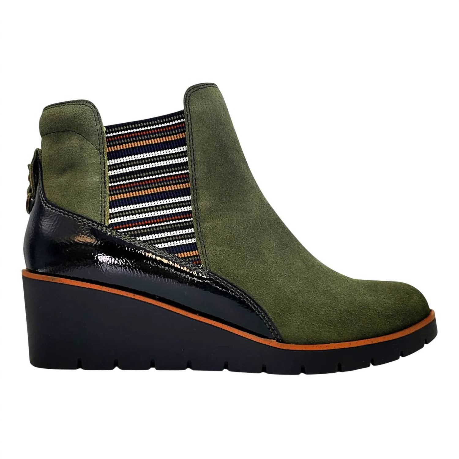 Revere - Women's Galway Wedge Leather Boots