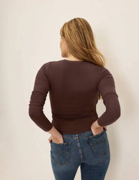 Knix - Modal Rib Long Sleeve Top