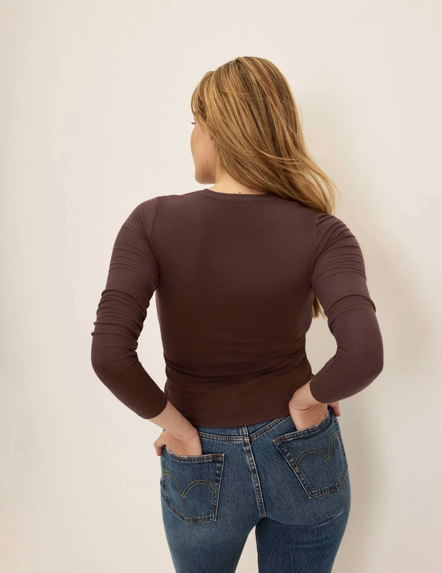 Knix - Modal Rib Long Sleeve Top