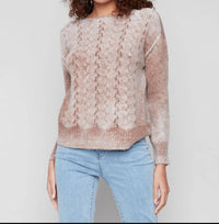 Charlie B - Women's Sepia Crew Sweater