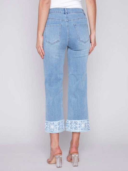 Charlie B - Carolina Crochet Cuff Jean