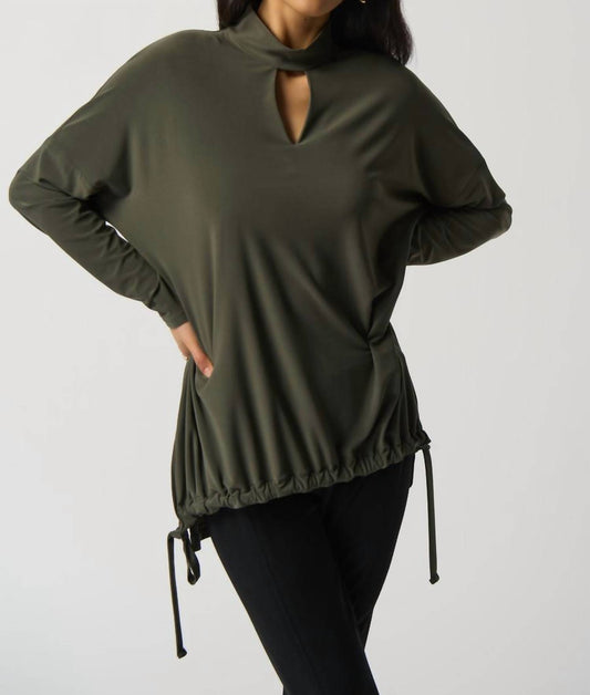 Joseph Ribkoff - Keyhole Neck Top