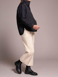 Tribal - Zip Front Quilted Jacket - Plus