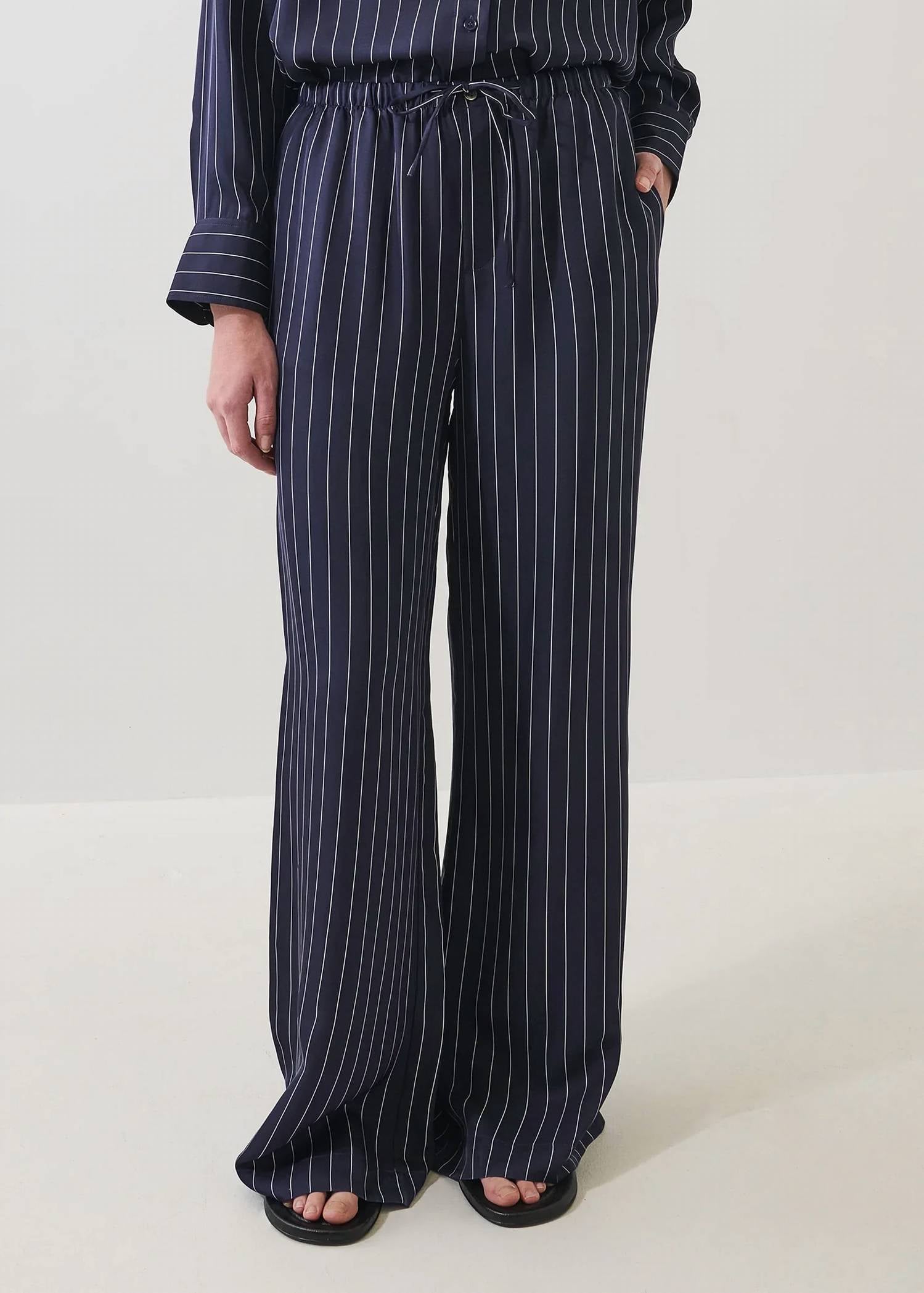 Patrick Assaraf - Silk Drawstring Pant