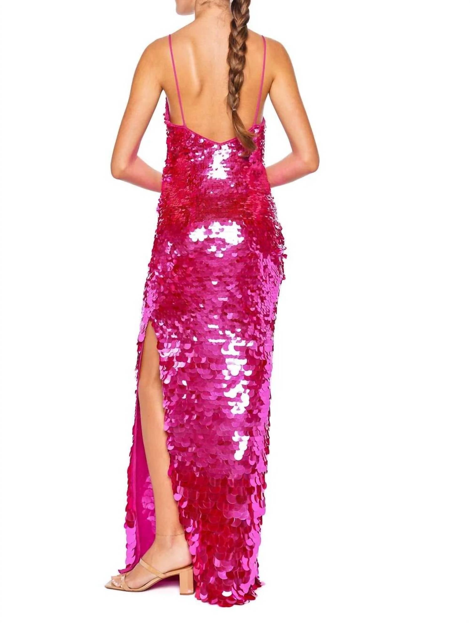 Loveshackfancy - Kaylen Sequined Maxi Dress