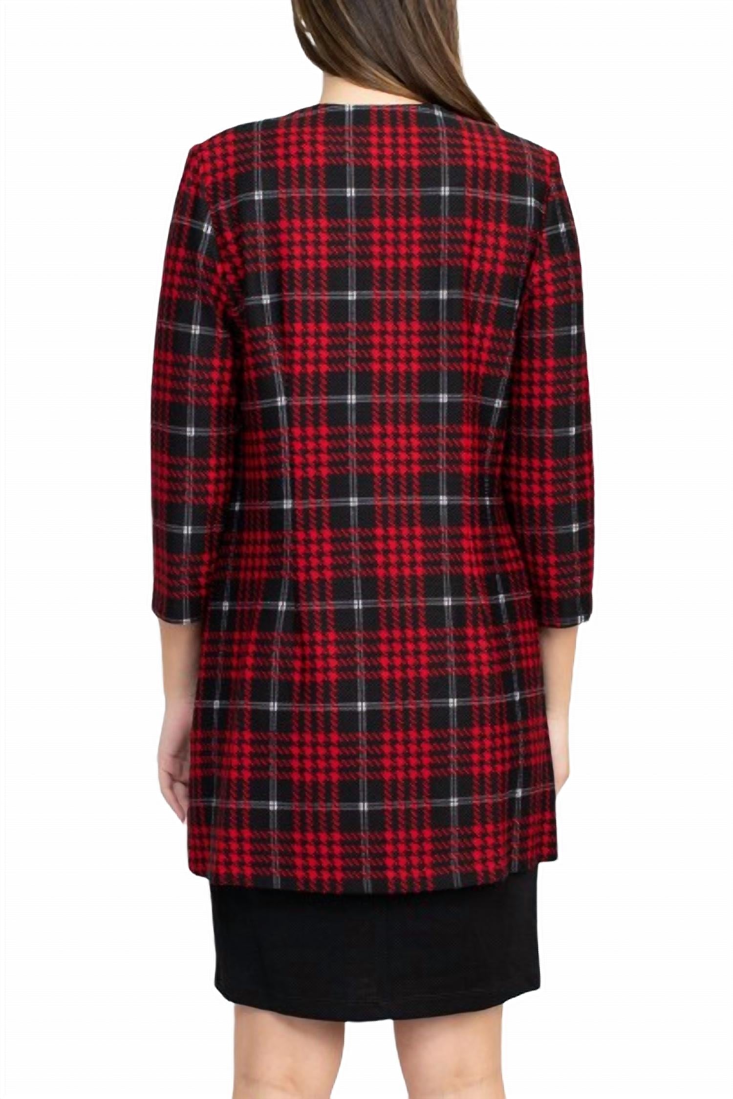 Danny & Nicole - Scoop Neck Sleeveless Knit Dress With Matching Jacket Set