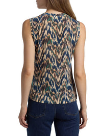 Ulla Johnson Ines Sleeveless Top in riverslate - women's tank top - alternate view