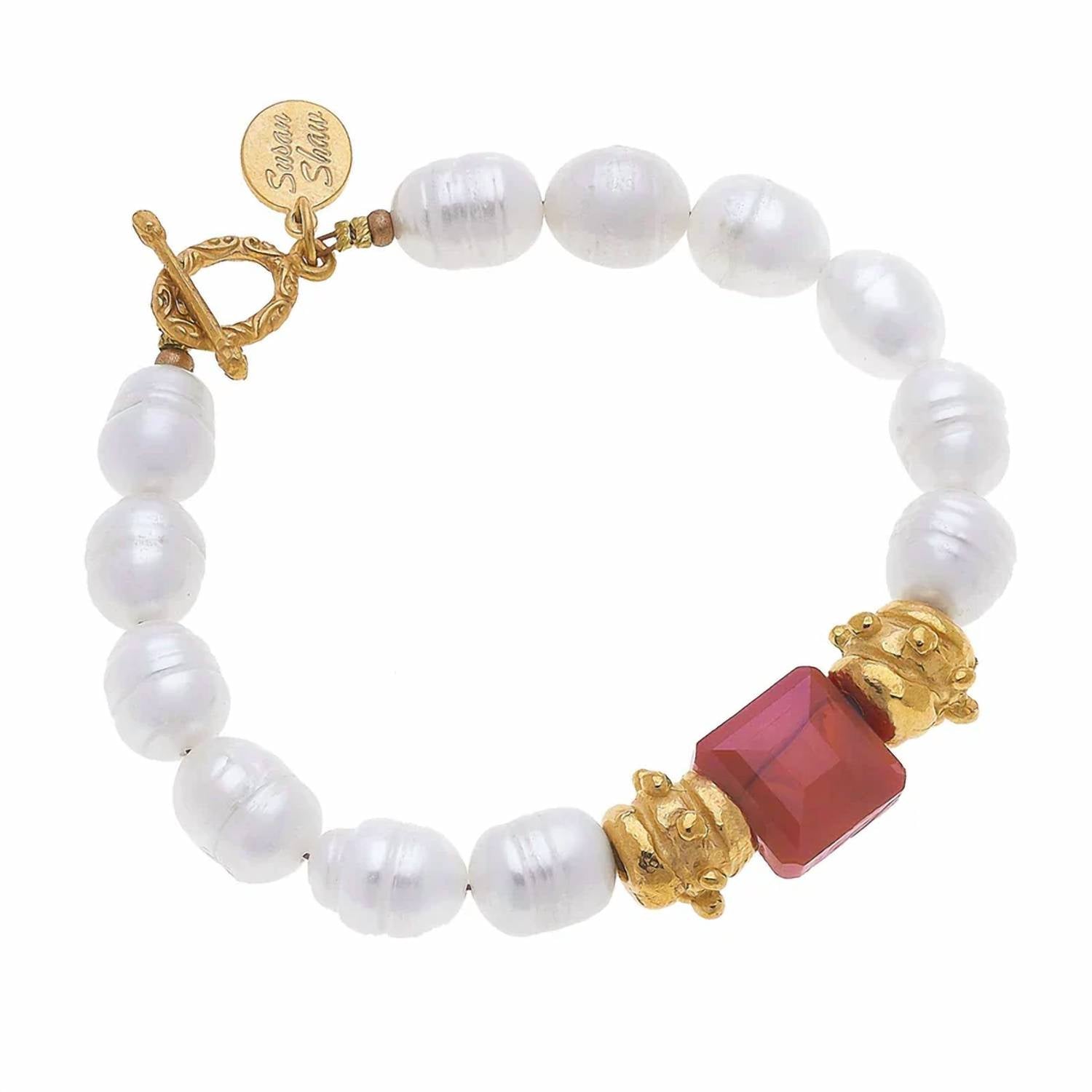 Susan Shaw - Women's London Pearl Bracelet