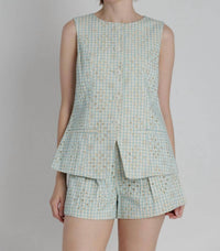 Aureum - Gabby Gingham Vest