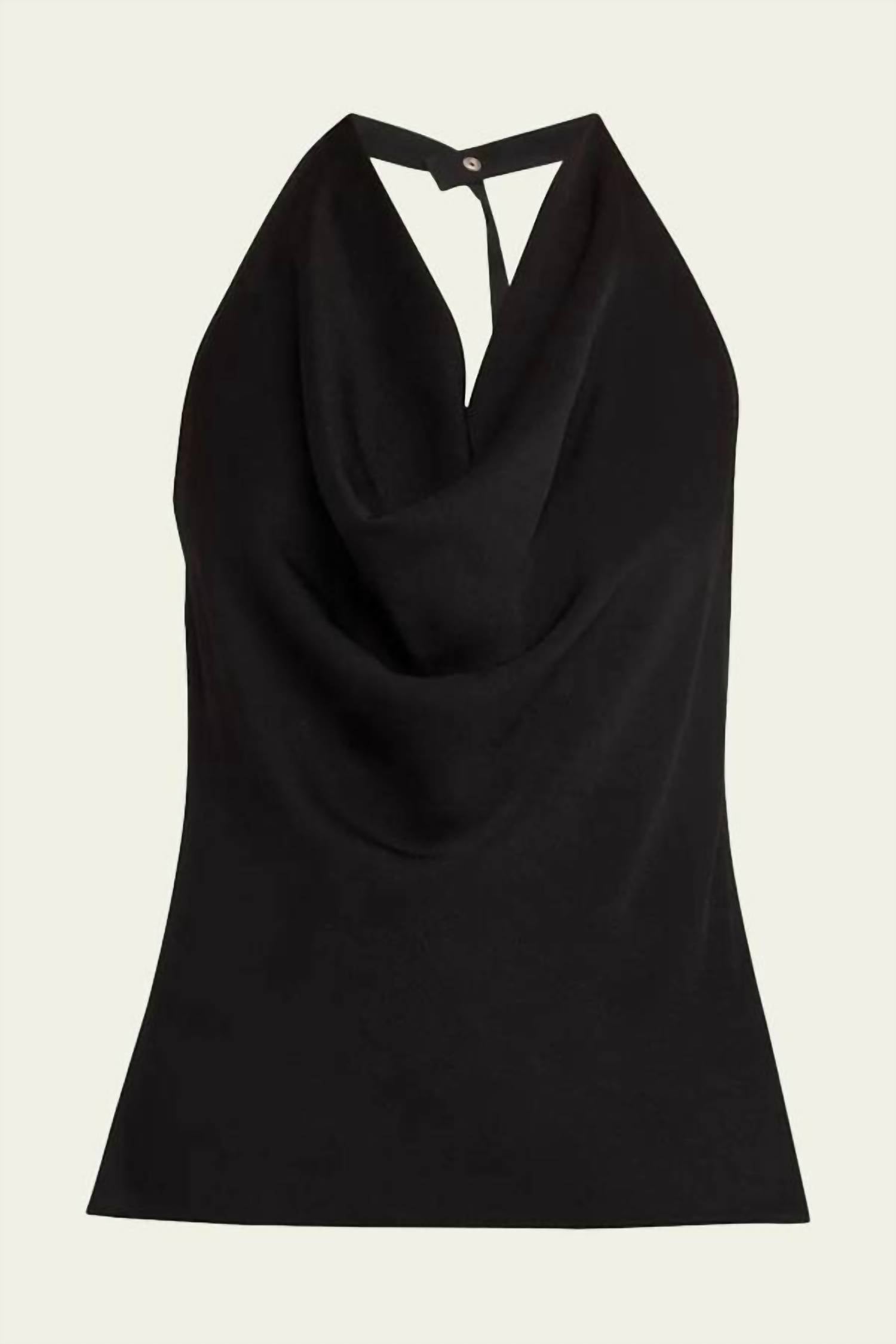 A.L.C. - Eliana Crepe Halter Blouse Top