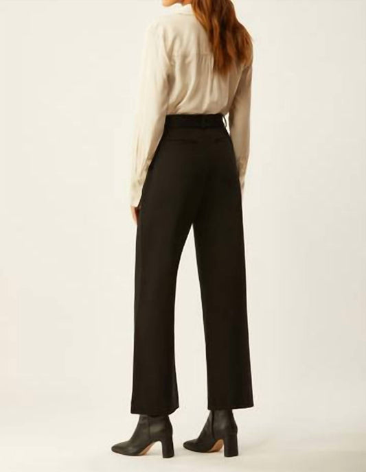 Ecru - Metropolitan Cropped Wide Leg Pants