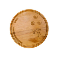 Creative Gifts International - Bowling Ball Wood Board