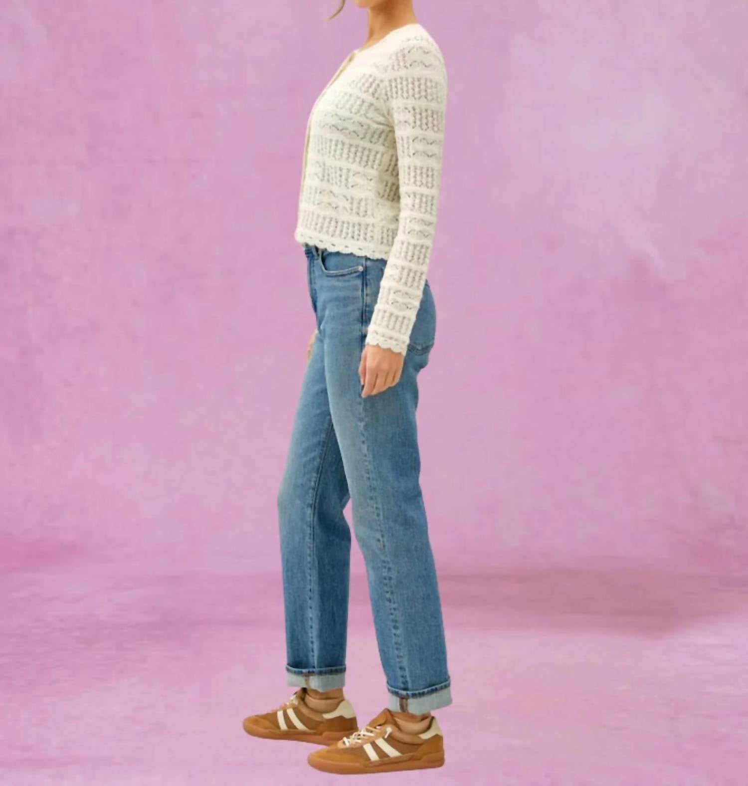 Be Cool - Crochet Knit Layering Cardigan