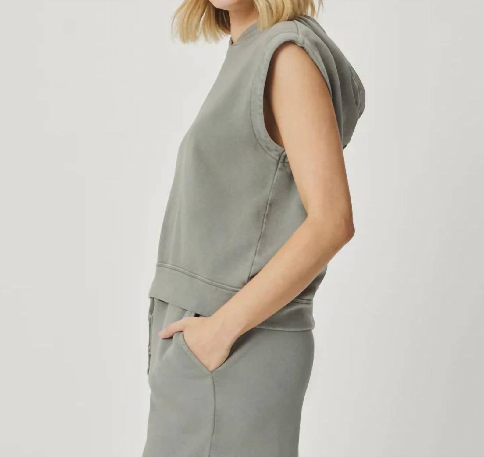 Splendid - Greta Sleeveless Hoodie