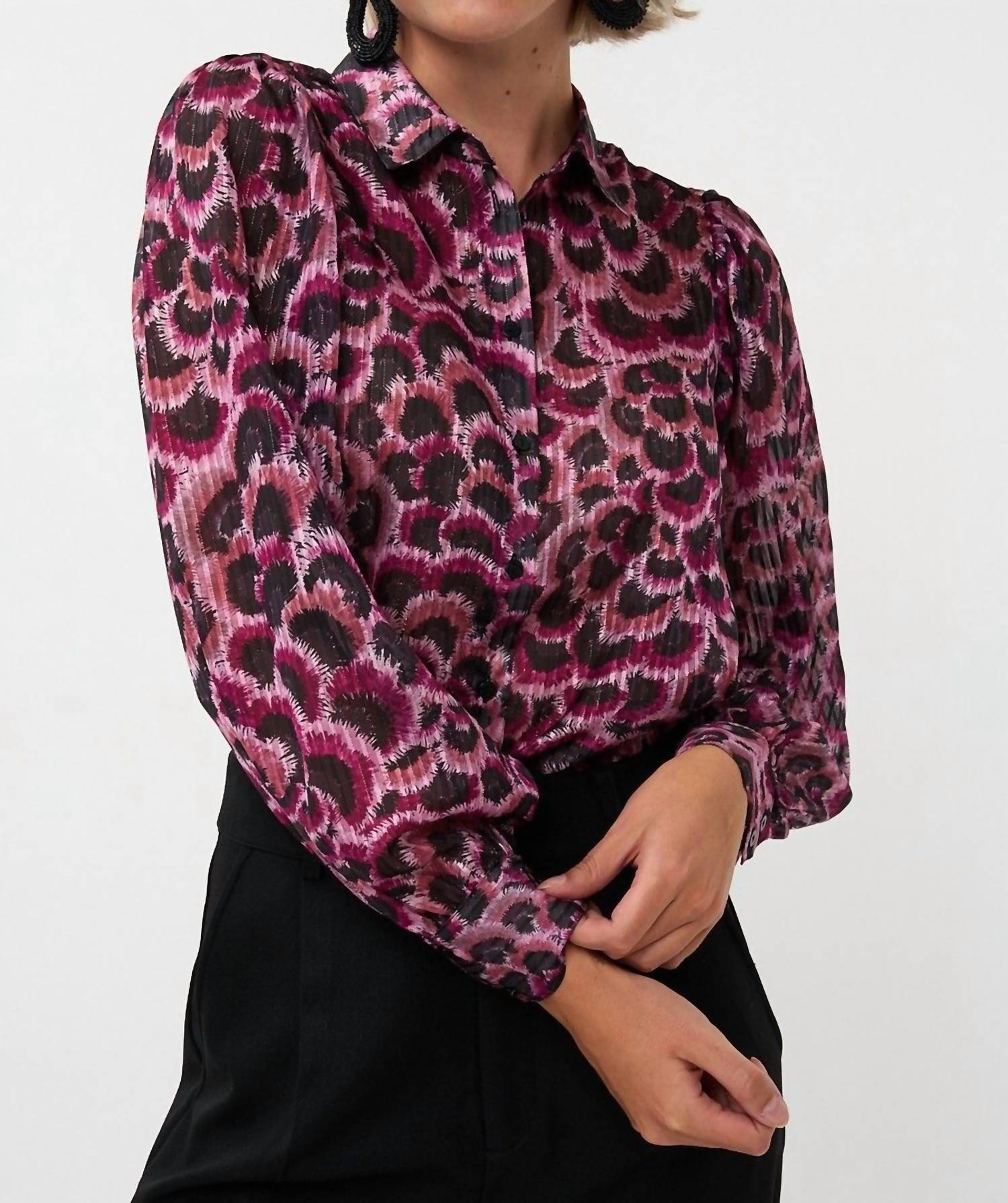 Esqualo - Basic Feather Flow Blouse