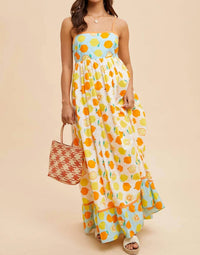 In-Loom - Smoked Back Maxi Dress