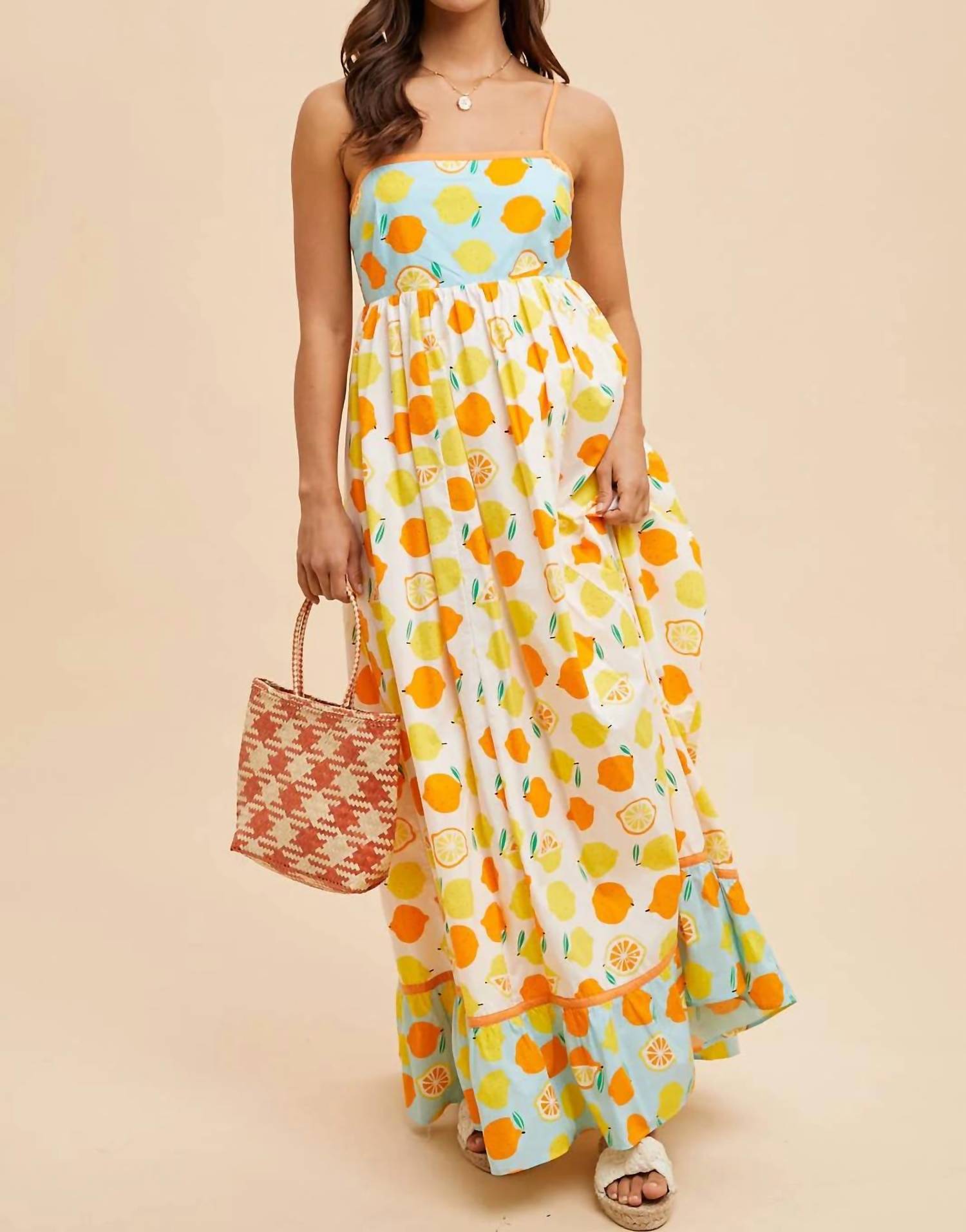 In-Loom - Smoked Back Maxi Dress