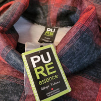 Pure Essence - Plaid Cowl Tunic