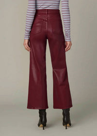 Joe'S Jeans - Mia Wide Leg Ankle Coated Pants