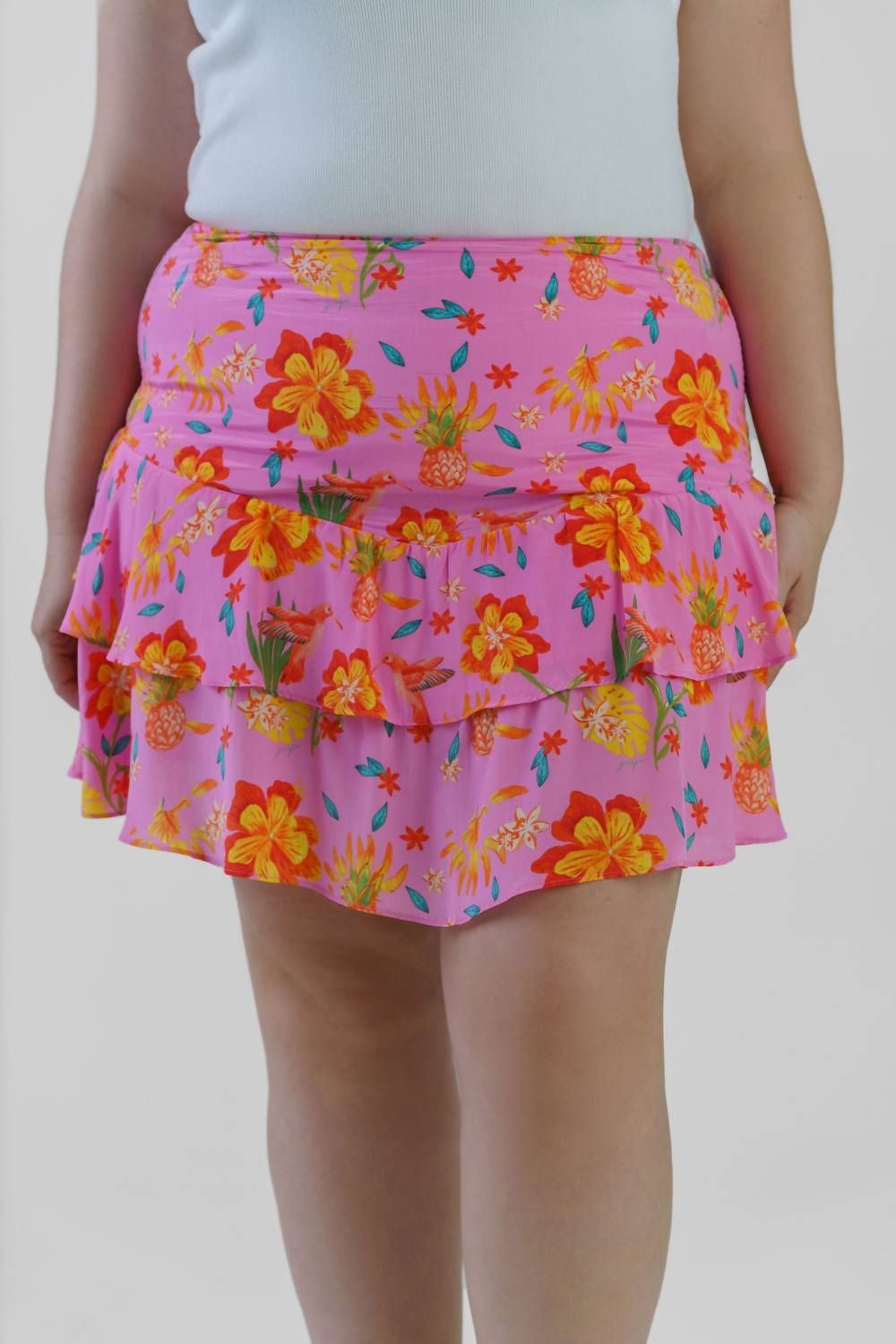 Guapa - Nargis Ruffled Skirt - Plus