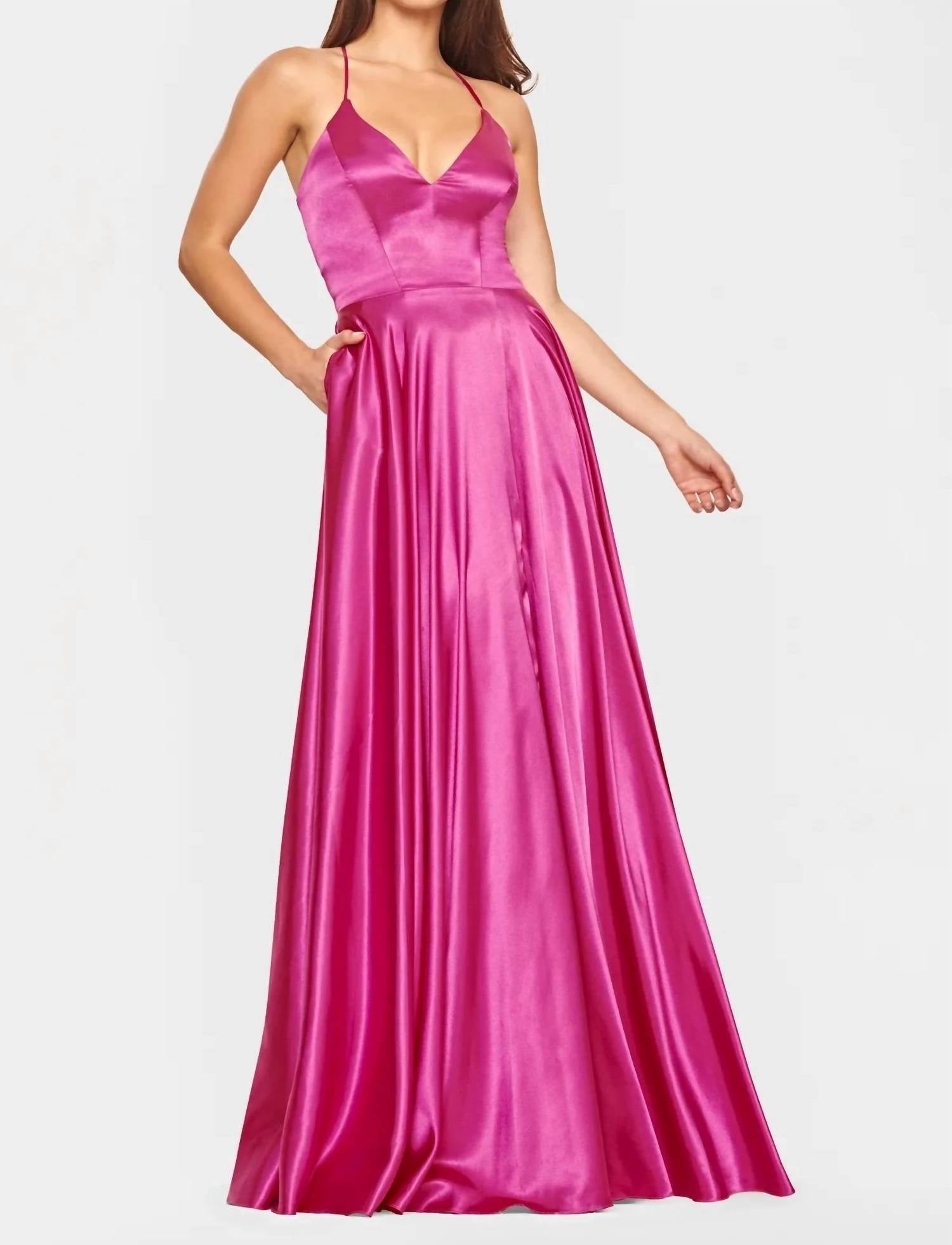 Faviana - Sleeveless Maxi Dress