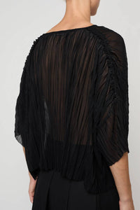 Atelier Delphine - Flared Random Pleats Tee