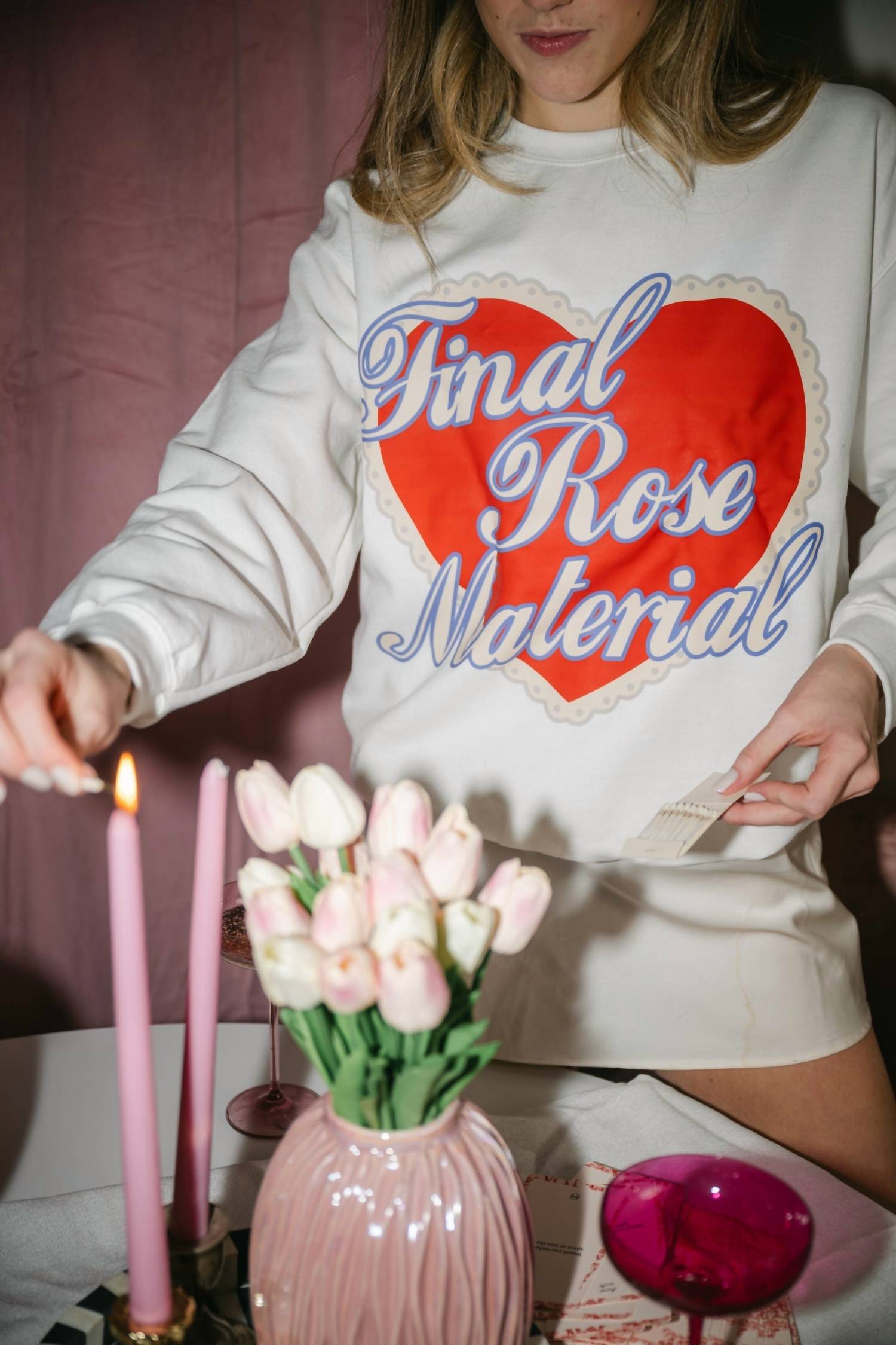 Madley - Final Rose Material Sweatshirt