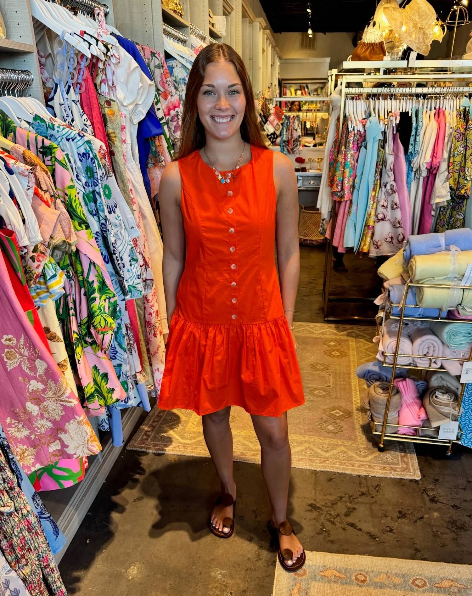 Thml - Button Down Mini Dress