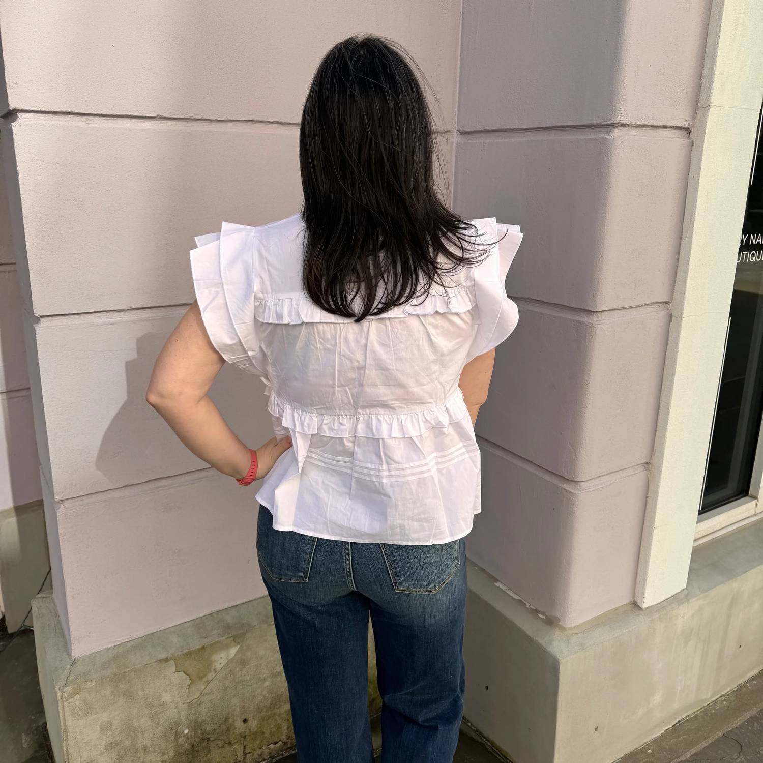 Pinch - Matilda Ruffle Woven Top