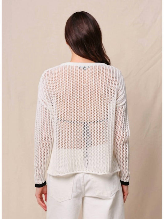 Stateside - Open Mesh Pullover Sweater