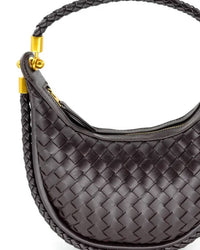 Bc Handbags - Women's Mini Woven Hobo Bag