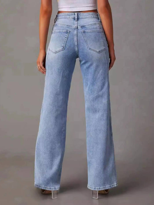 Wholesalesir - Jessie High Waisted Loose Denim Jeans